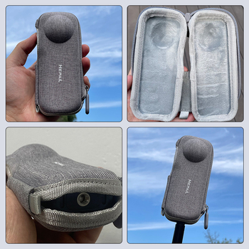 Torba za pohranu Insta360 X4/X5, EVA vanjski omotač i unutarnja zaštita protiv ogrebotina, prijenosni zaštitni etui