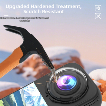 Προστατευτικό Καθρέφτης Insta360x4 Air — ABS + γυαλί θερμής πήξης, συμβατό με Insta360x4 Air, προσαρμόσιμο λογότυπο, σετ 2 τεμαχίων