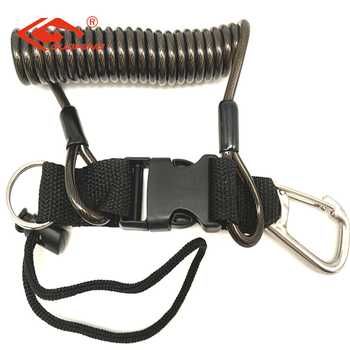 Nerūsējošā tērauda zemūdens kamerai pret zaistīšanu siksna, dubulta vēršanās daudzšķiedru vadam, labā griešana, Siro stila izkārtojums, 10 000 N vilces spēks, ātri atlaisto kakla siksna.