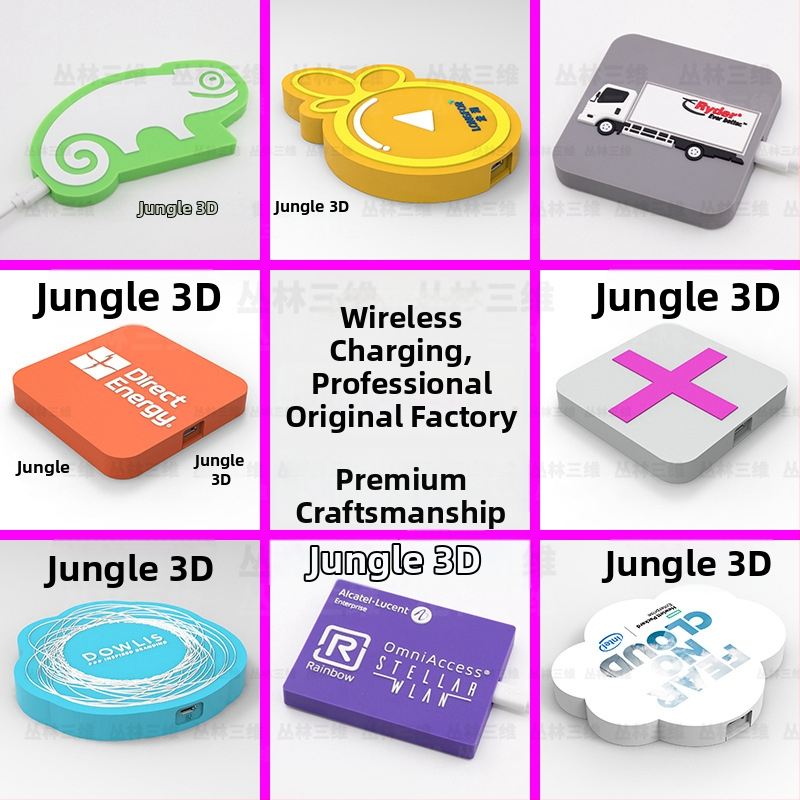 Személyre szabott PVC kör alakú mágneses vezeték nélküli töltő logóval – USB, 5V bemenet, 1.5A kimenet, 2.1A töltési áram, indikátor