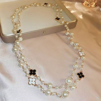 Mengxin Colier geometric cu lanț tip colier, din aliaj de zinc, pandant din aliaj, primăvară 2025