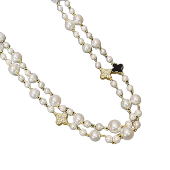 Mengxin Colier geometric cu lanț tip colier, din aliaj de zinc, pandant din aliaj, primăvară 2025