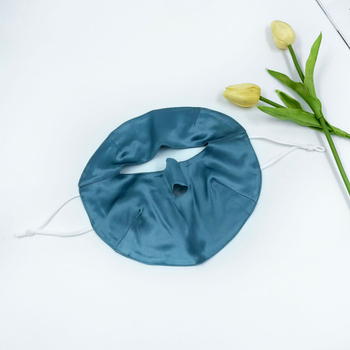 Šilko saulės kaukė su hialurono rūgštimi vasarai, unisex, UV apsauga