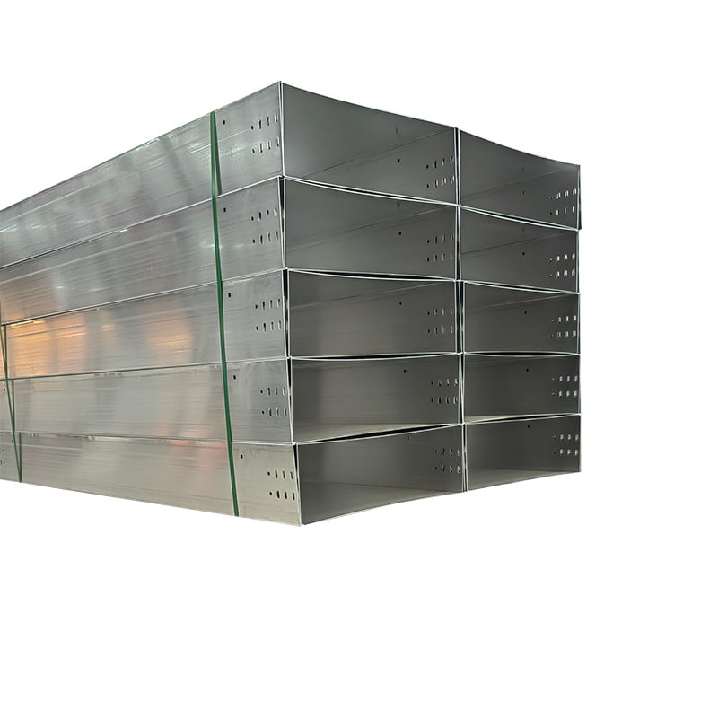 Pielāgota ugunsizturīga alumīnija sakausējuma kabelu plaukta, trough tips, enerģijas sadalei, pēc pasūtījuma