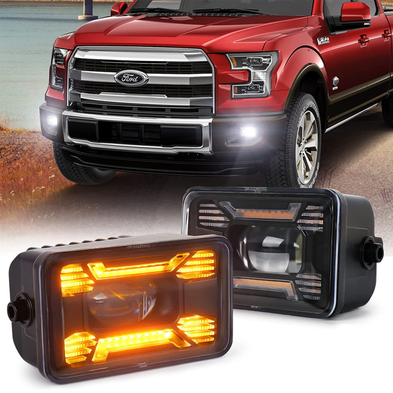 LED prednja svjetla za maglu, 30W, 12V, model CJJF-23F02, Ford F-150 Raptor 2015-2016