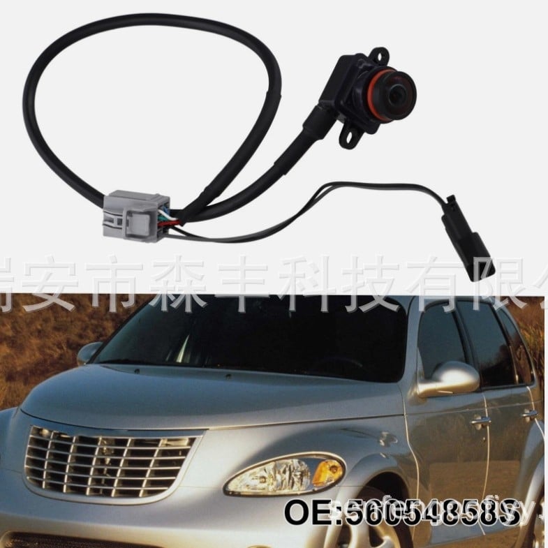 56054858S Fiat Freemo stražnja kamera za parkiranje, ABS kućište, 12V napajanje, Ultra jasna rezolucija, Visoka otpornost na udarce