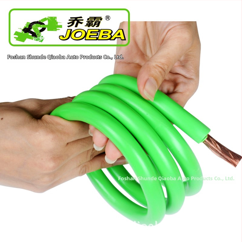 Krovininio automobilio akumuliatoriaus užvedimo laidas | vario dengtas aliuminio branduolys, antifriz PVC medžiaga, padidinti klemšiai | Modelis BC-600-3 | Prekės ženklas Qiao Ba | 3,6 L varikliams