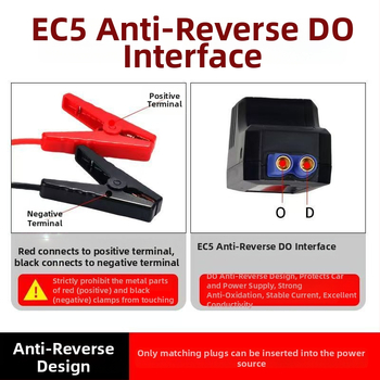 Deli automobiliškai išmanus superkondensatoriaus avarinės maitinimo šaltinis — plokštės tipo medžiaga, didelio srauto įkrovimo kabelis, priešuždegimo funkcija, modelis DY36