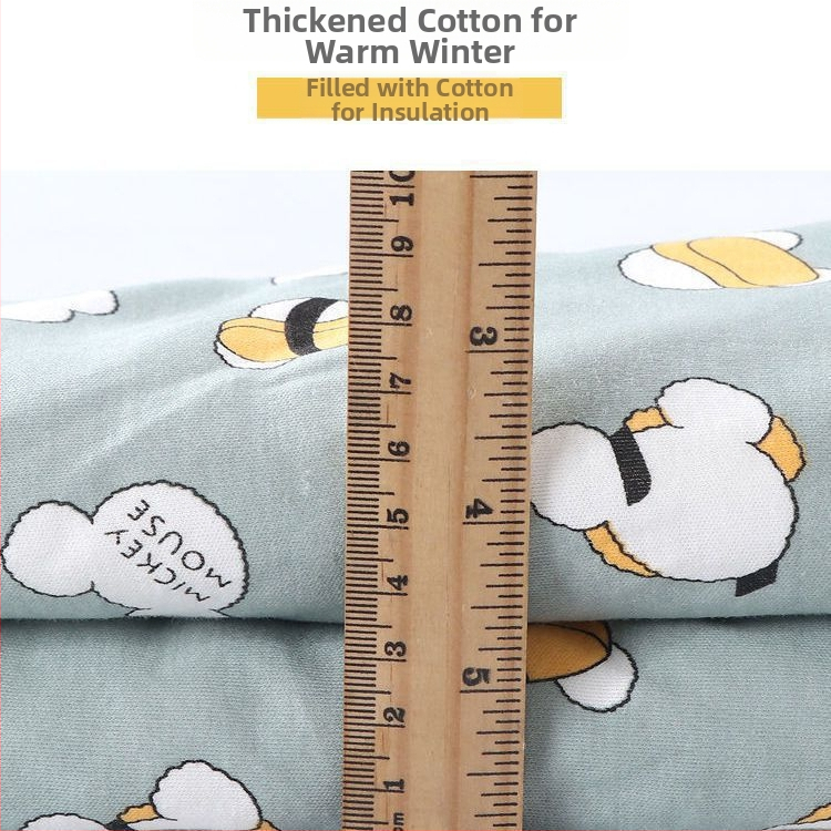 Kūdikių miego maišelis, rankų darbo medvilnė, žieminis, storintas, su atskiromis kojomis