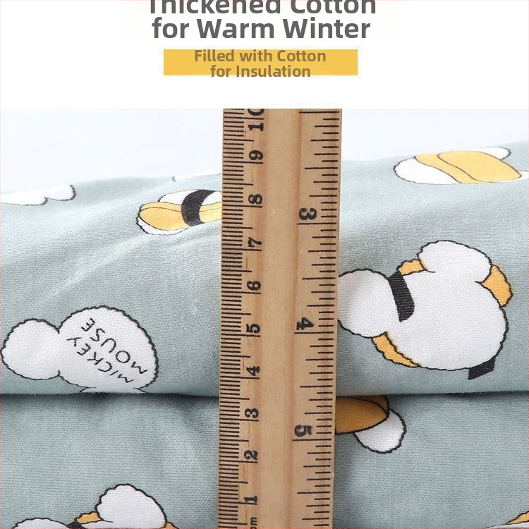 Kūdikių miego maišelis, rankų darbo medvilnė, žieminis, storintas, su atskiromis kojomis