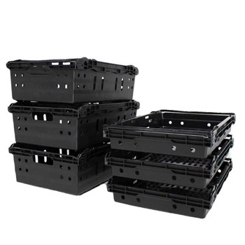 Plastmasas grozs dārzeņiem un augļiem izstādīšanai, saliekams