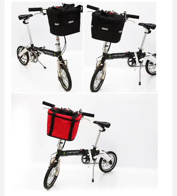 Prednja košara za bicikl — Oxford materijal; torba za bicikl; uvoz: Ne