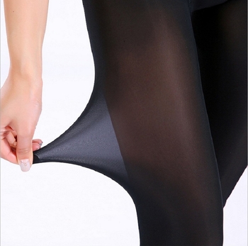 Найлонови чорапогащи с повдигане на ханша и оформяне – невидим завършек, тънки, японски стил