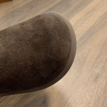 Детски зимни обувки за момичета: горна част от микрофибърна кожа, подплата от изкуствен пух, страничен цип, висок маншет, гумена подметка