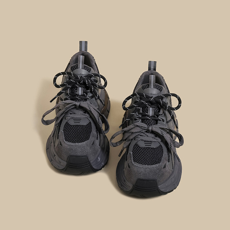 Dječje tenisice dad shoes - lagane, jednofarbni gornji dio od super vlakana, potplat od gume/plastike, za uzrast 7–16 godina, zima, proljeće i jesen