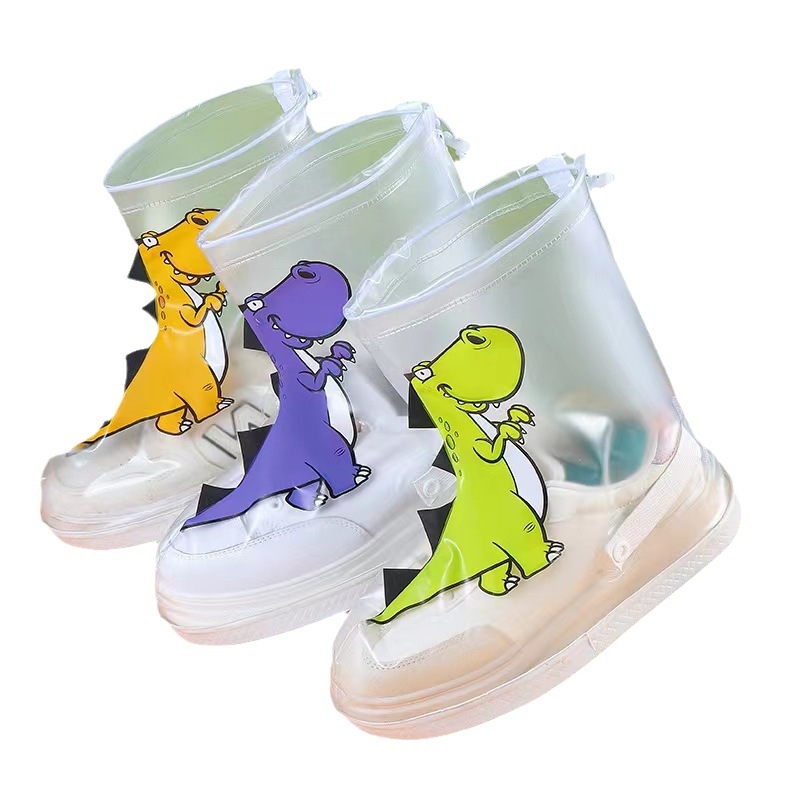 Vaikų PVC lietaus batų uždangalai — atsparūs vandeniui, neslystantys, atsparūs dilimui, nešvarumams atsparūs