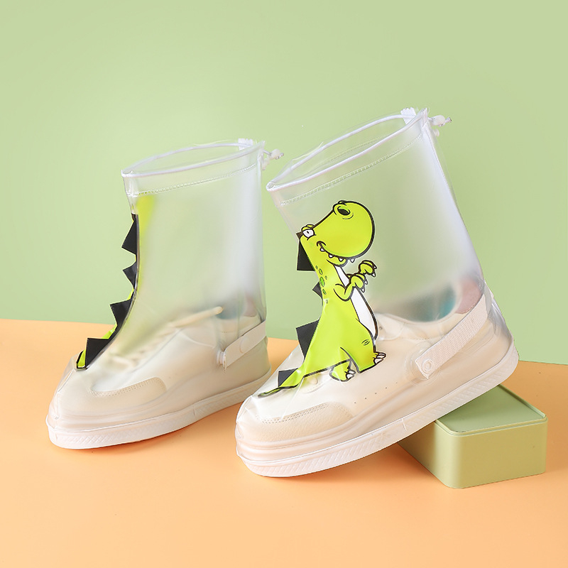 Vaikų PVC lietaus batų uždangalai — atsparūs vandeniui, neslystantys, atsparūs dilimui, nešvarumams atsparūs