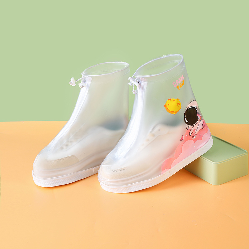 Vaikų PVC lietaus batų uždangalai — atsparūs vandeniui, neslystantys, atsparūs dilimui, nešvarumams atsparūs
