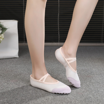 Παιδικά παπούτσια χορού με πλέγμα στο επάνω μέρος και μαλακή σόλα – Αναπνεύσιμα, Ελαφριά, Αποσμητικά, για Μπαλέτο και Σύγχρονο Χορό