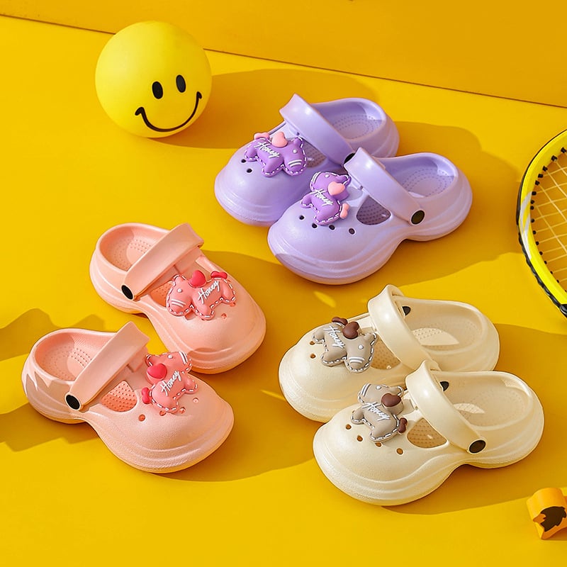 Детски EVA сандали с EVA горна част и EVA подметка, антиплъзгаща подметка, ултра леки, повдигаща подметка