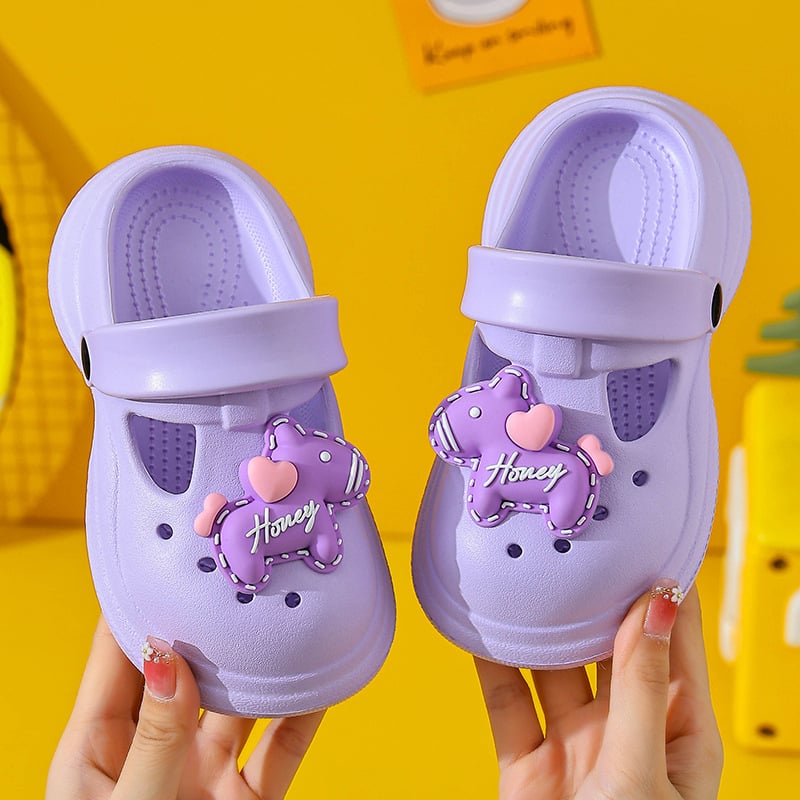 Детски EVA сандали с EVA горна част и EVA подметка, антиплъзгаща подметка, ултра леки, повдигаща подметка