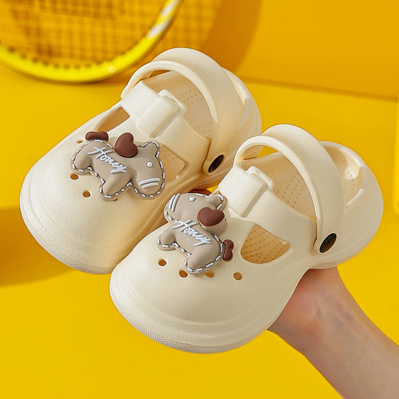 Детски EVA сандали с EVA горна част и EVA подметка, антиплъзгаща подметка, ултра леки, повдигаща подметка