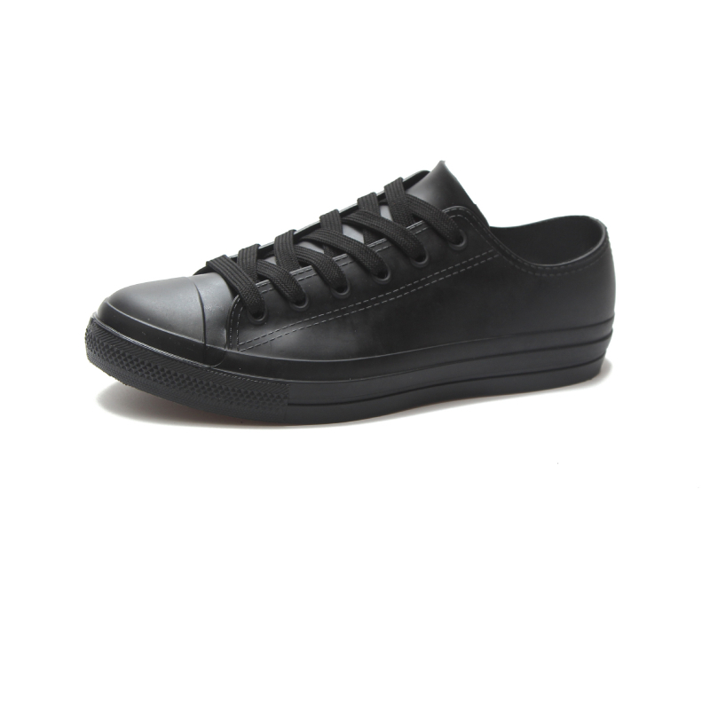 Sieviešu lietus zābaki ar zemu augšdaļu, PVC augšdaļa, plakana zole, korejas stils, ikdienas lietošanai, četri gadalaiki