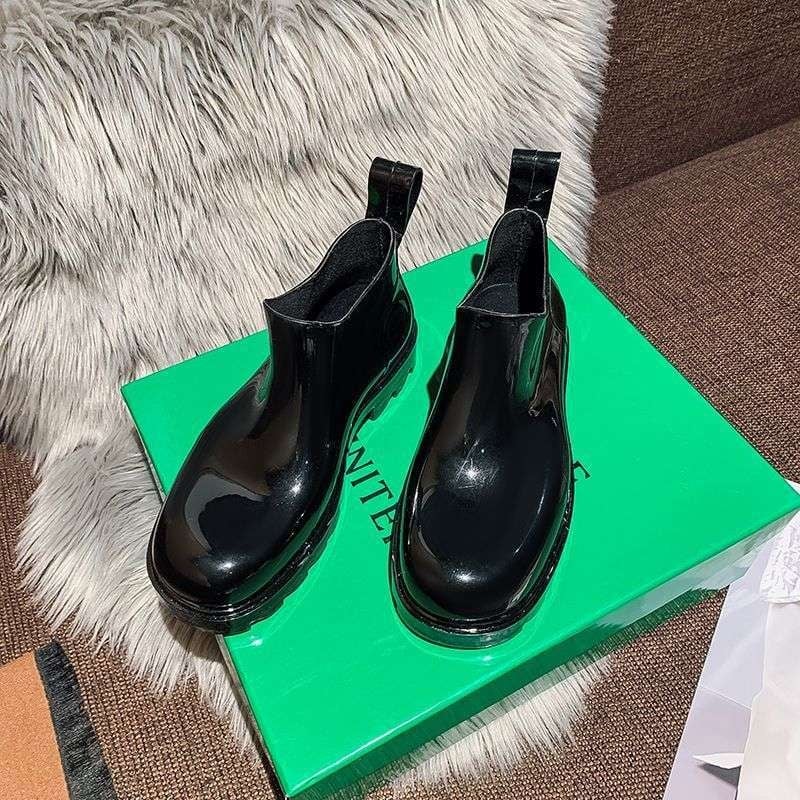 Unisex lietus zābaki virs ceļgala no PVC – bieza zole, ūdensizturīgi un pretslīdes rudens–ziemas sezonai