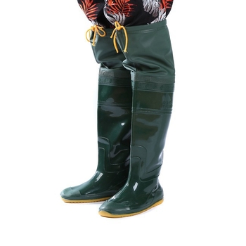 Cizme de ploaie din PVC pentru femei, peste genunchi, talpă plată, pentru toate anotimpurile