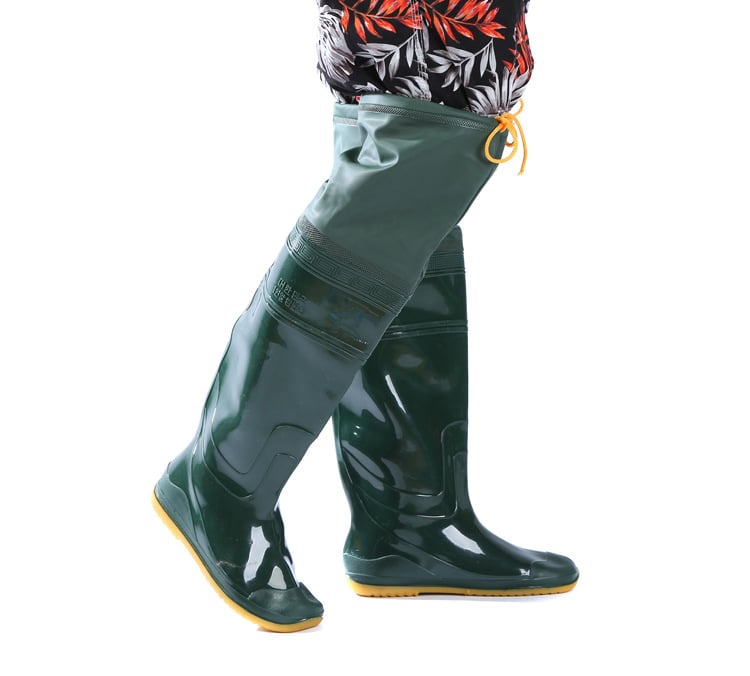 Cizme de ploaie din PVC pentru femei, peste genunchi, talpă plată, pentru toate anotimpurile