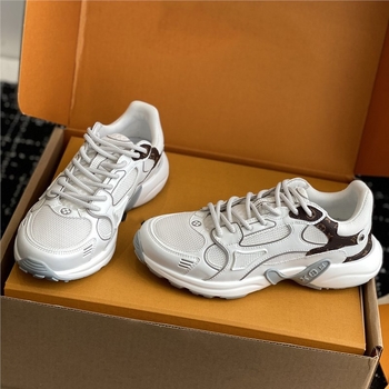Ženske tenisice u stilu dad shoe, s povećanjem visine 3-5 cm, vezanje, gumeni potplat, svakodnevna sportska obuća
