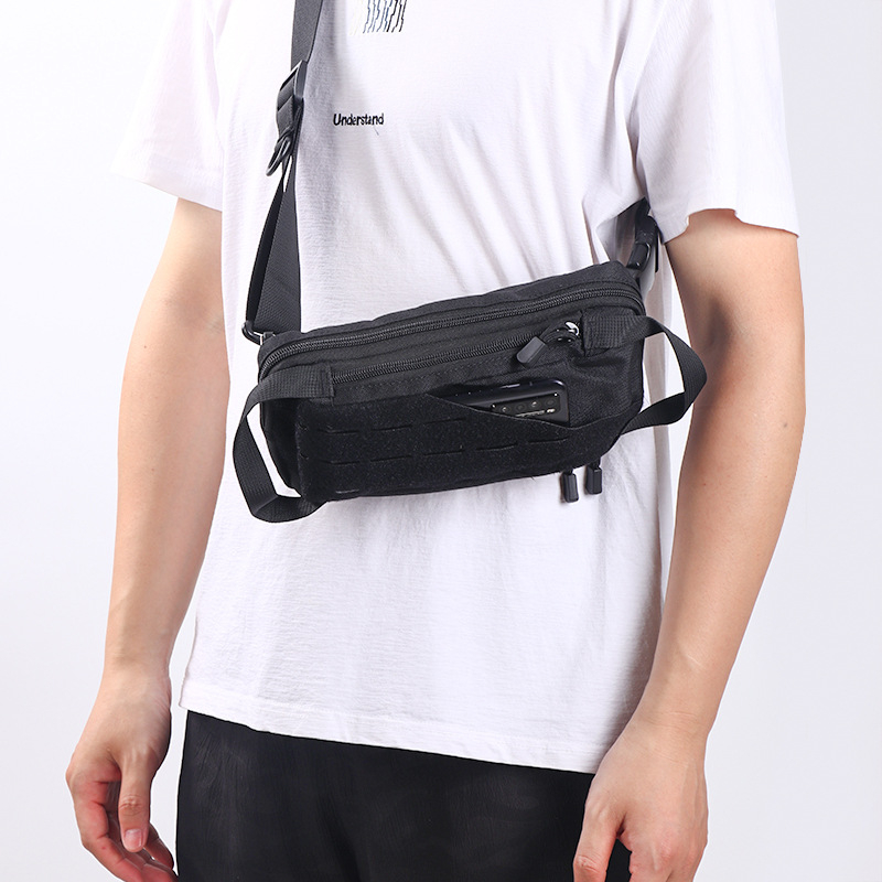 Unisex τσάντα μέσης για υπαίθριους αθλητισμούς, μεγάλη χωρητικότητα για κινητό, πολυεστέρας