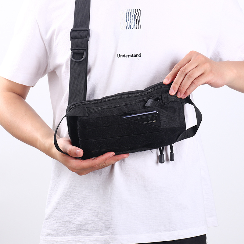 Unisex τσάντα μέσης για υπαίθριους αθλητισμούς, μεγάλη χωρητικότητα για κινητό, πολυεστέρας