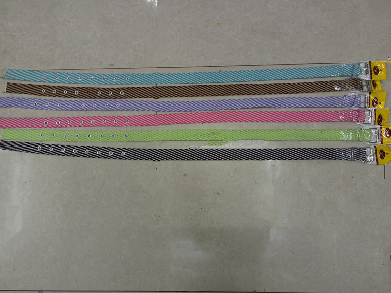 Tkani platneni pojas s željeznom kopčom s iglom, Jacquard završna obrada, pakiranje 12 kom.