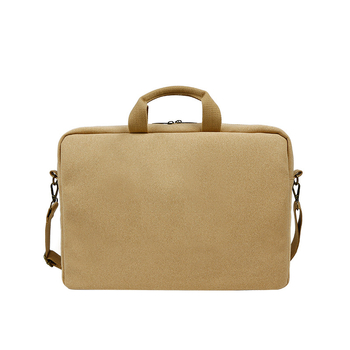Korkból készült laptop táska levehető fogantyúval, nyitás fedéllel, kopásálló és rengésálló, csökkenti a terhelést, őszi 2025 megjelenés