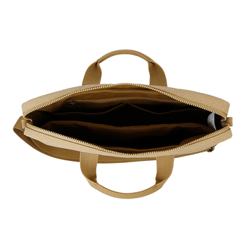 Korkból készült laptop táska levehető fogantyúval, nyitás fedéllel, kopásálló és rengésálló, csökkenti a terhelést, őszi 2025 megjelenés