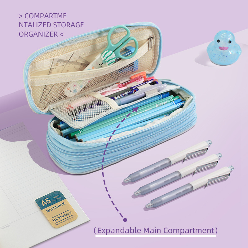 Pernica, s tri sloja, prijenosna, s velikim kapacitetom (platno; korejskog stila)