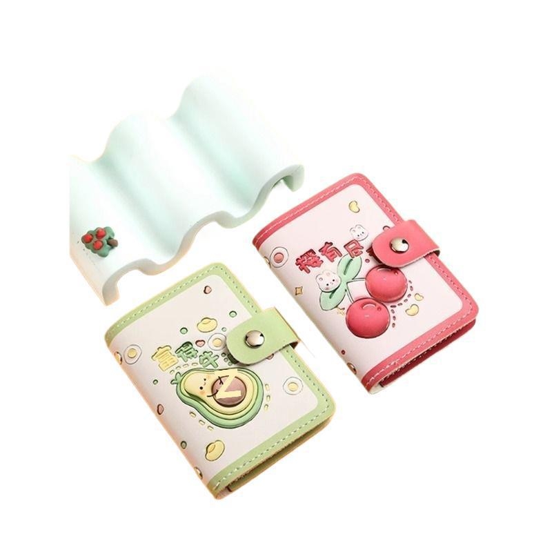 Θήκη καρτών σε στιλ αλμπουμ, γλυκό καρτούν σχέδιο, μεγάλη χωρητικότητα, PU δέρμα