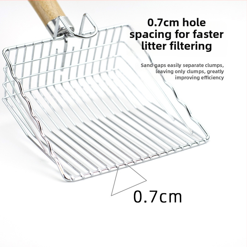 Metāla kaķa smilšu lāpsteņa; saderīga ar bentonītu, tofu smilšu un sajaukto smilšu maisījumu; nav ievestā; bez privātā zīmola zīmes