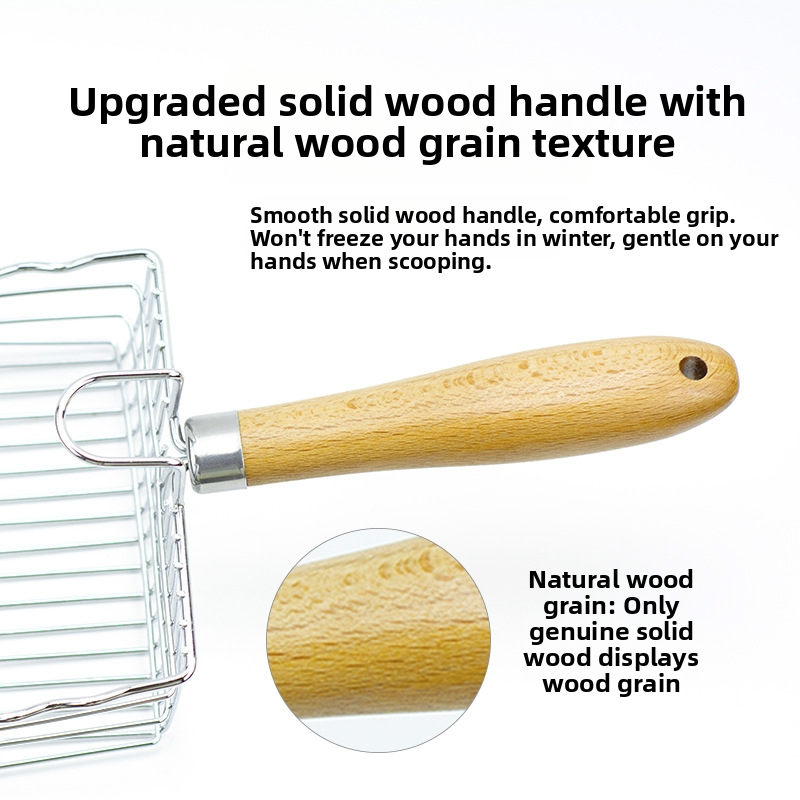 Metāla kaķa smilšu lāpsteņa; saderīga ar bentonītu, tofu smilšu un sajaukto smilšu maisījumu; nav ievestā; bez privātā zīmola zīmes