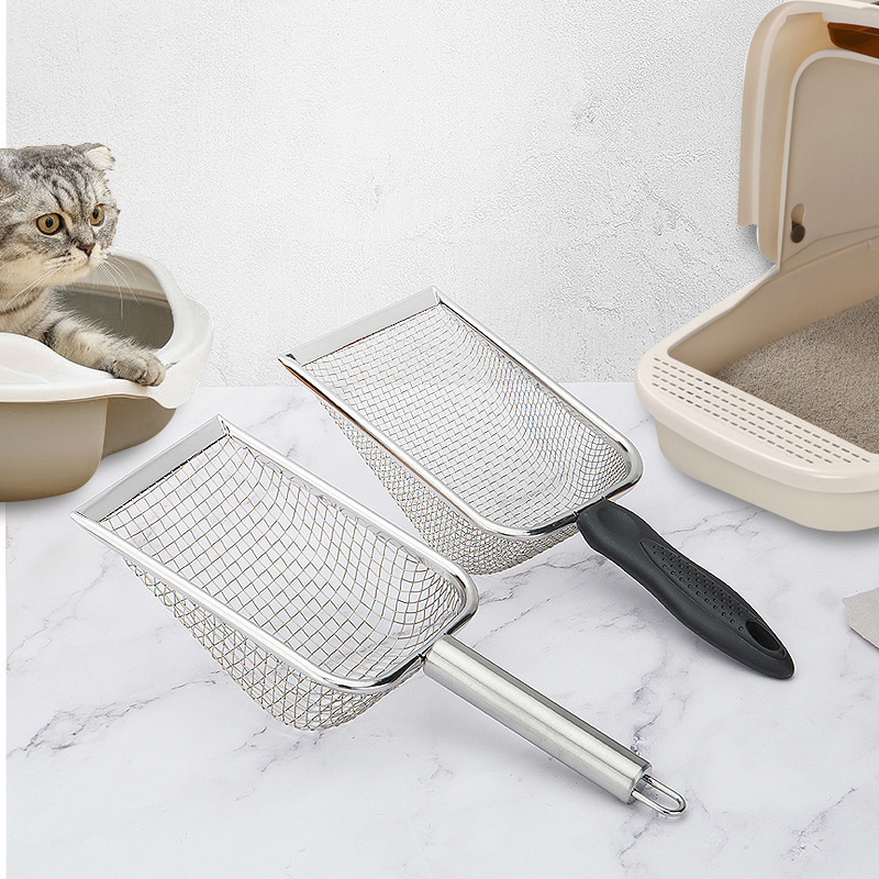 GF rozsdamentes acél macskaalom kanál fogantyúval – privát márka lehetőség, nem importált