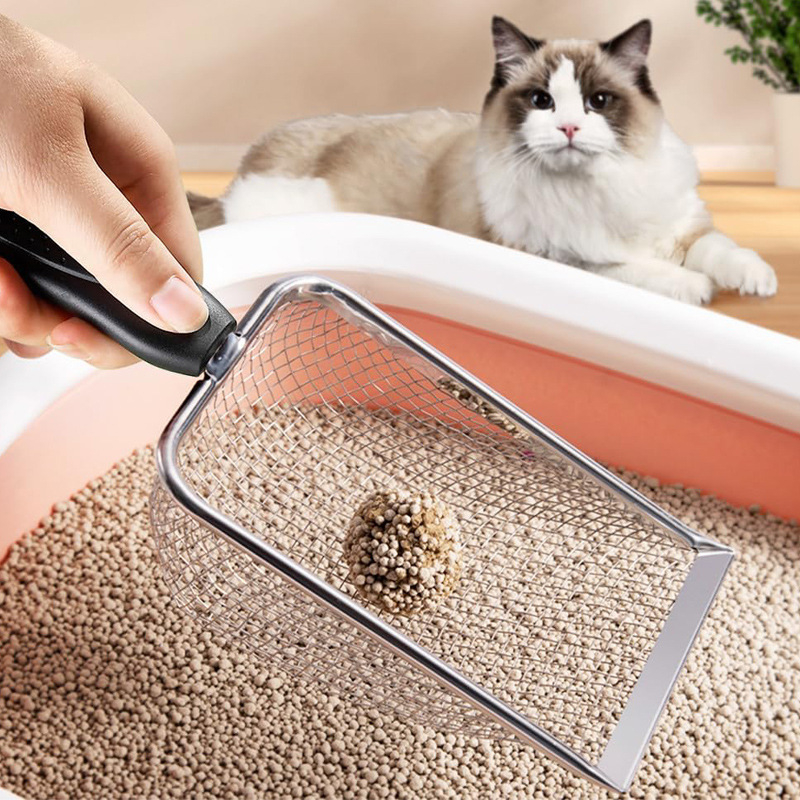 GF rozsdamentes acél macskaalom kanál fogantyúval – privát márka lehetőség, nem importált