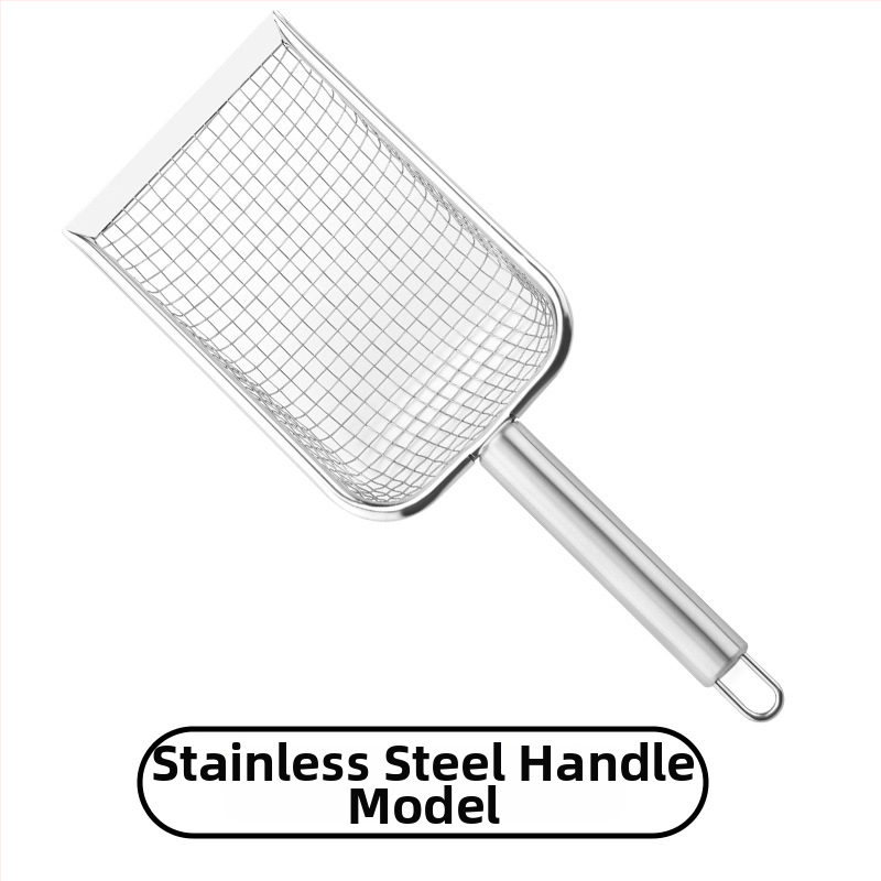 GF nerūsējošā tērauda kaķu smilšu lāpstiņa ar rokturi – privātā zīmola iespēja, nav importēta