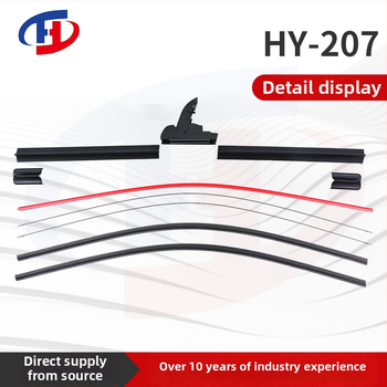 Bezrāmja tīrītājs, dubultgumijas josla (180° tīrīšanas leņķis, 24V, materiāls klases A, X6)