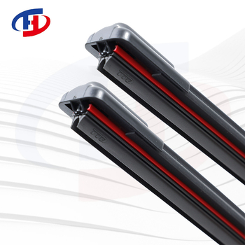 Bezrāmja tīrītājs, dubultgumijas josla (180° tīrīšanas leņķis, 24V, materiāls klases A, X6)