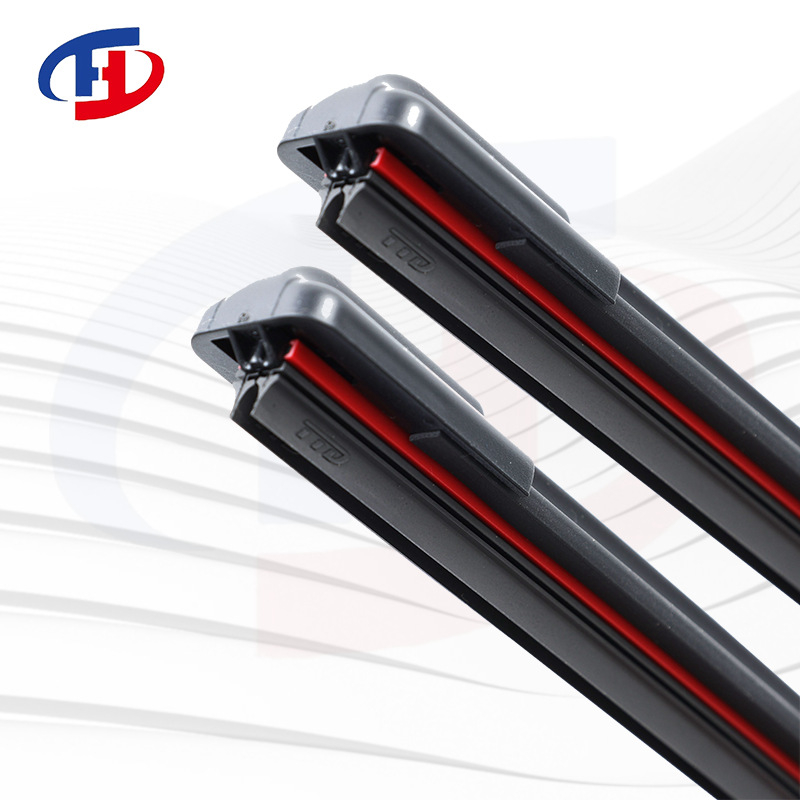 Bezrāmja tīrītājs, dubultgumijas josla (180° tīrīšanas leņķis, 24V, materiāls klases A, X6)