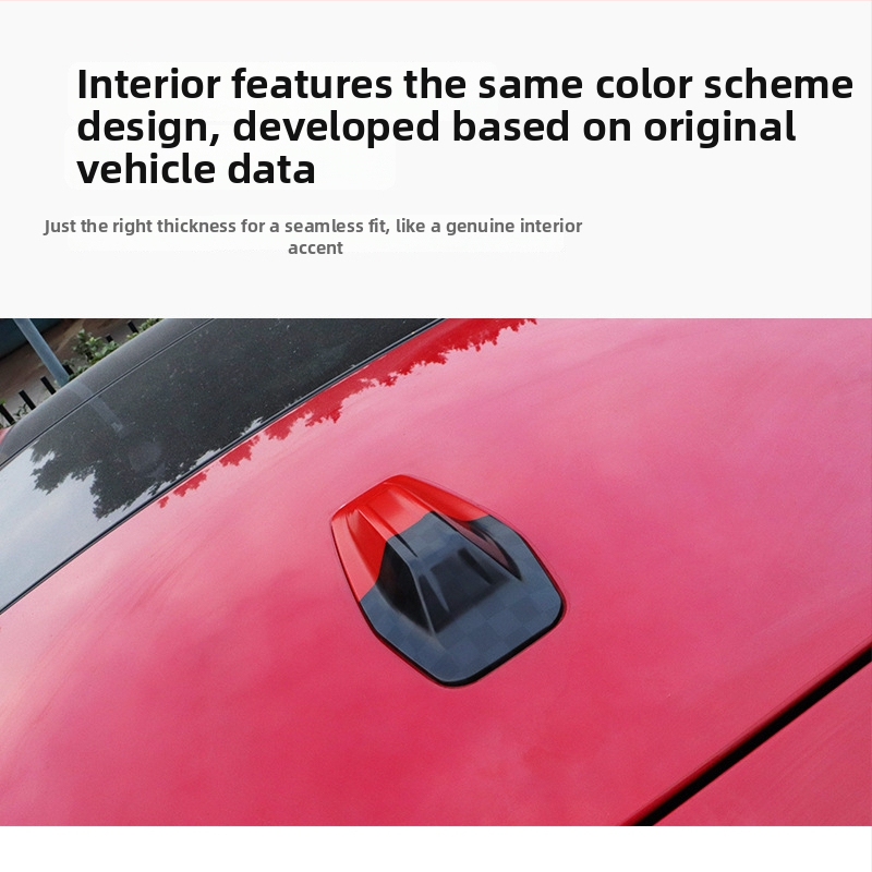 Carlway auto antenas vāciņš BMW Mini U25, dekoratīvs vāciņš ar līmēšanas uzstādīšanu, pielāgošana pieejama