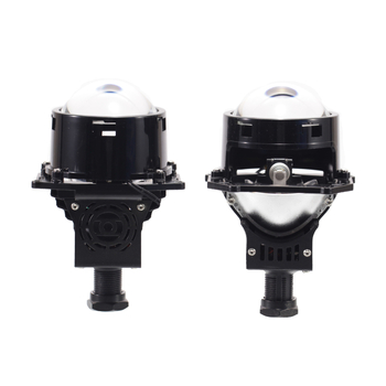 Far LED pentru motocicletă, cu lumină dublă, 55/65W, 12V, 5000-12000 lm, durată de viață 300000 h, model K5 lumină dublă