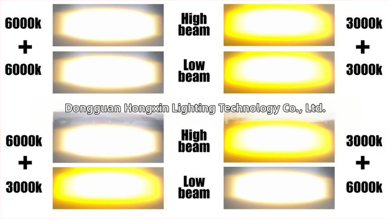 Bec LED pentru farul de motocicletă, cu lentilă fisheye, conectare directă, 18W, 10–30V, IP68, model H4/BA20D