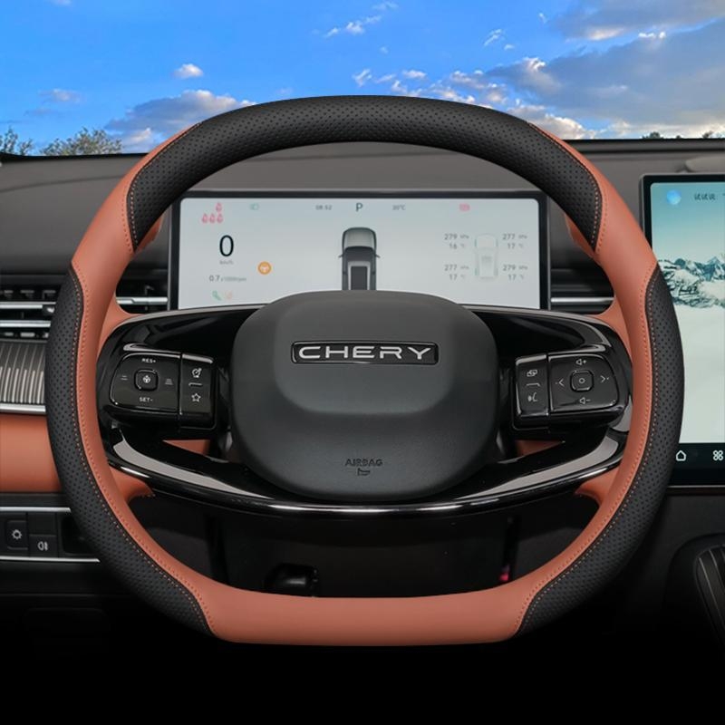 Chebaihu navlaka za volan — minimalistički stil, univerzalna ugradnja, za sve sezone, umjetna koža